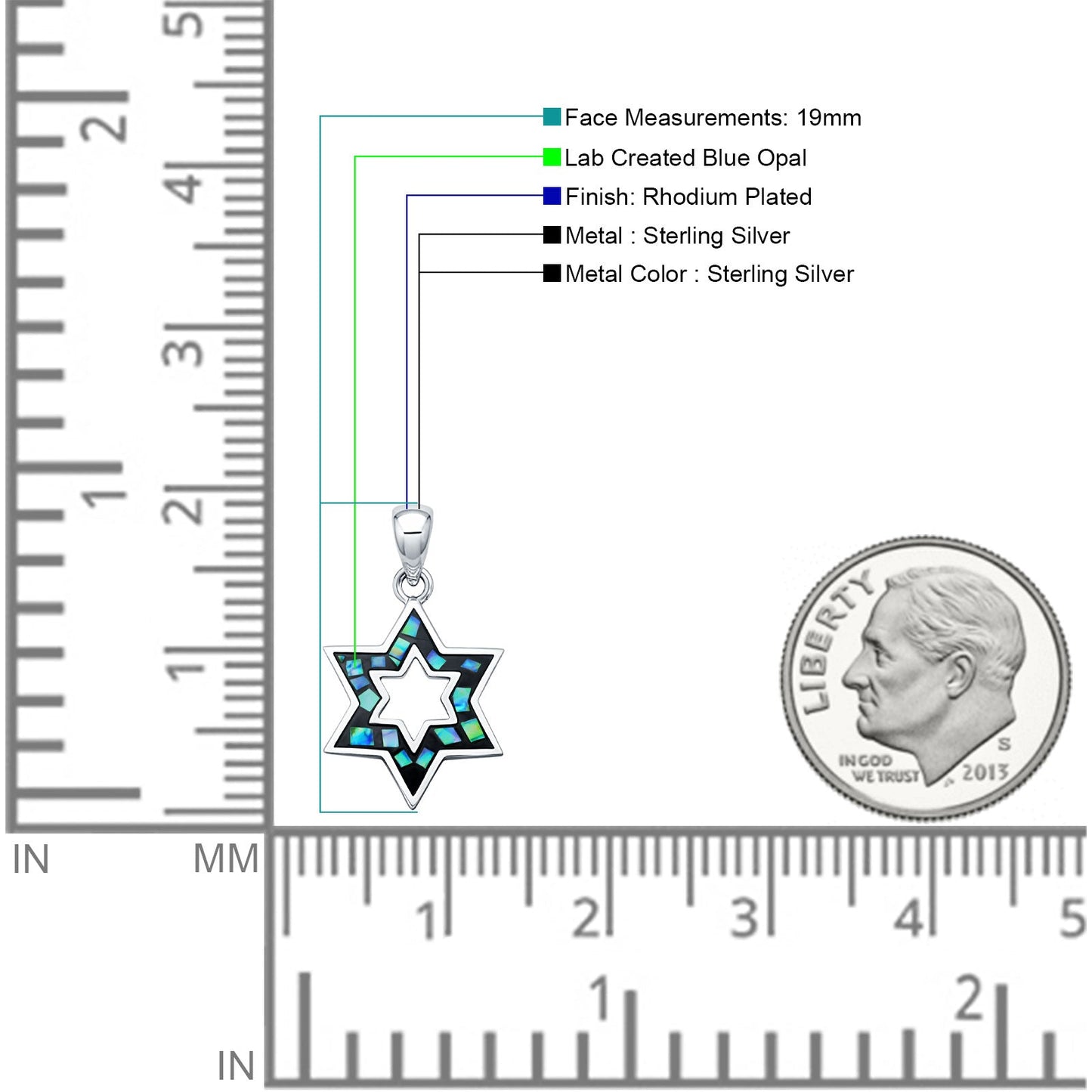 Star of David Pendant