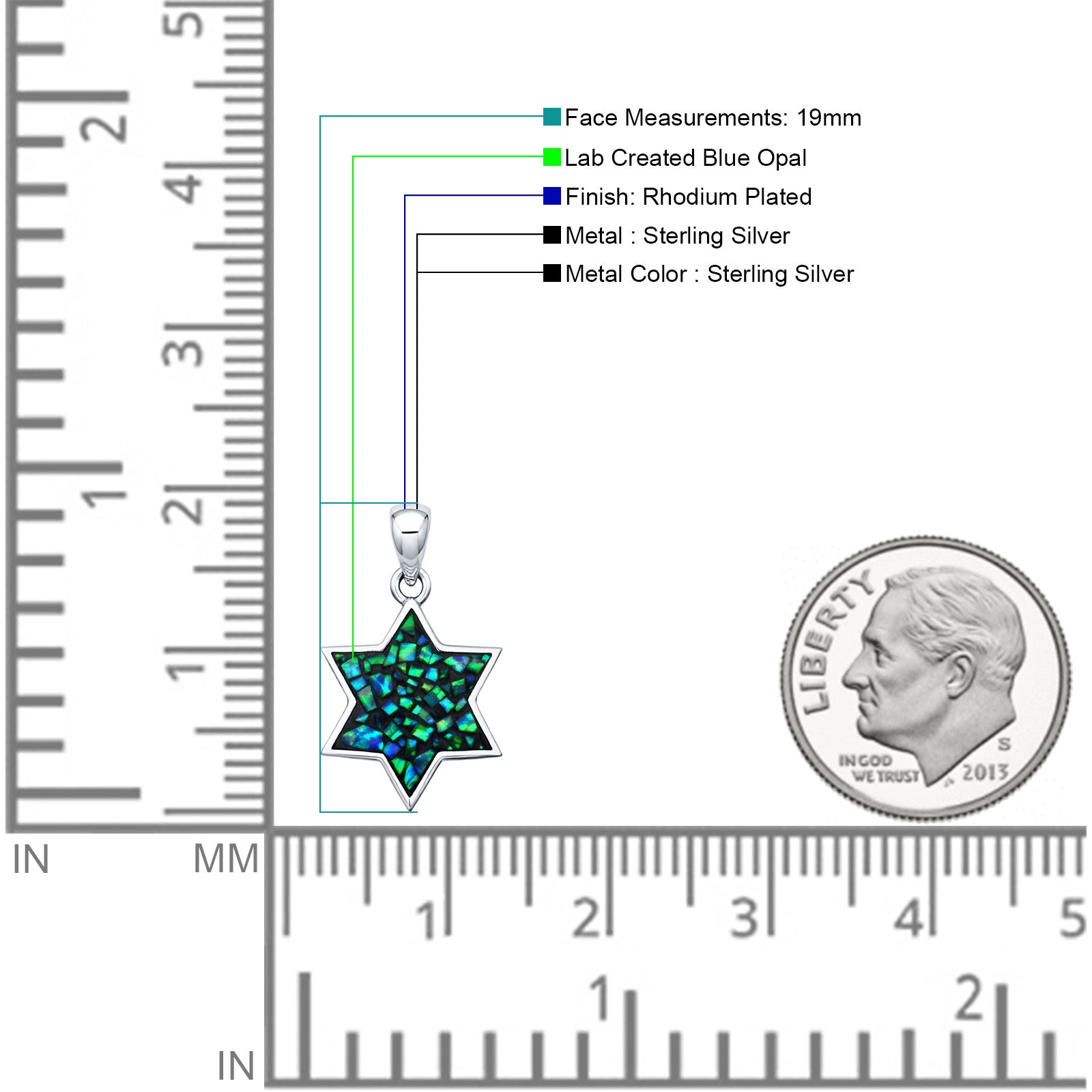 Star of David Pendant