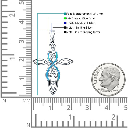 Celtic Cross & Infinity Pendant
