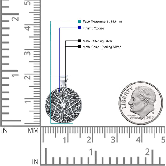 Tree Of Life & Star Pendant