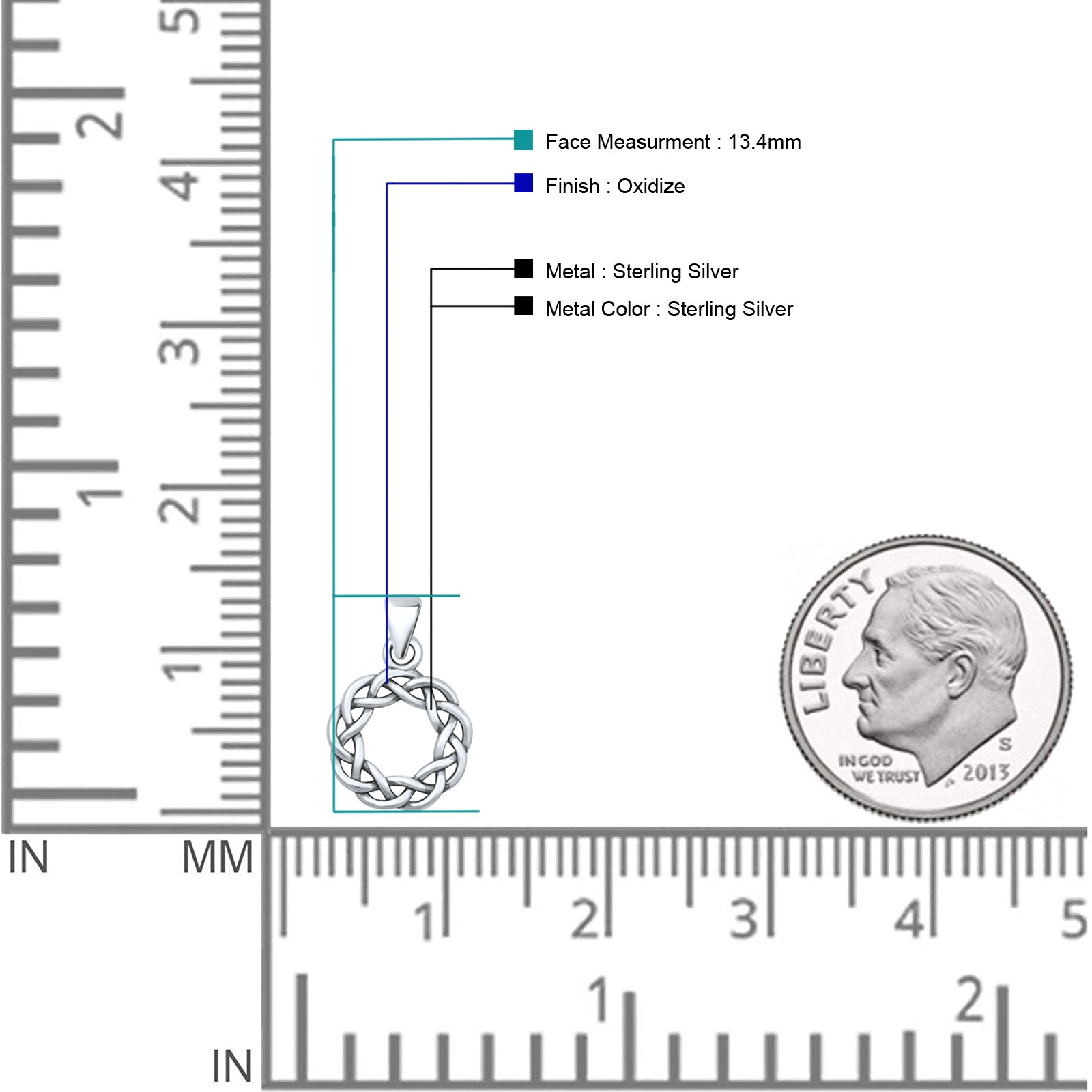 Celtic Wreath Pendant