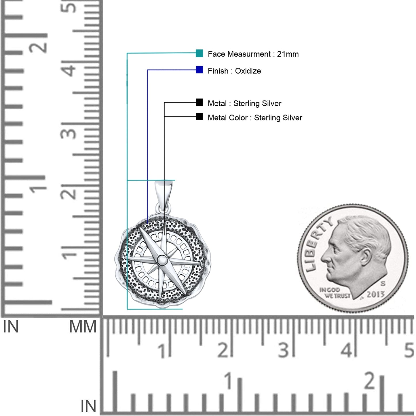 Compass Pendant
