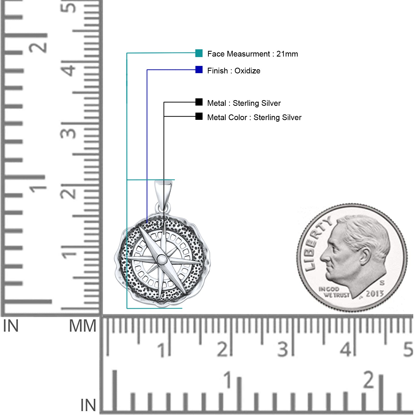 Compass Pendant