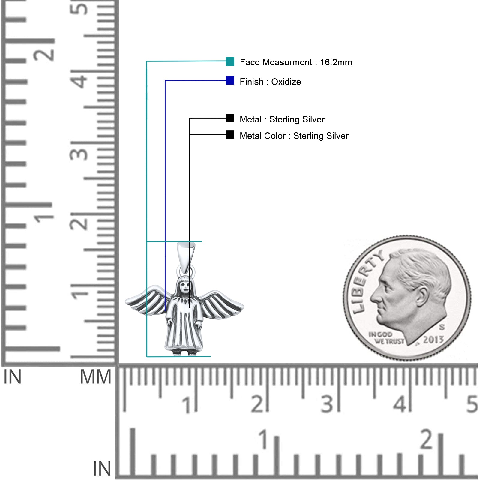 Jesus Wings Pendant