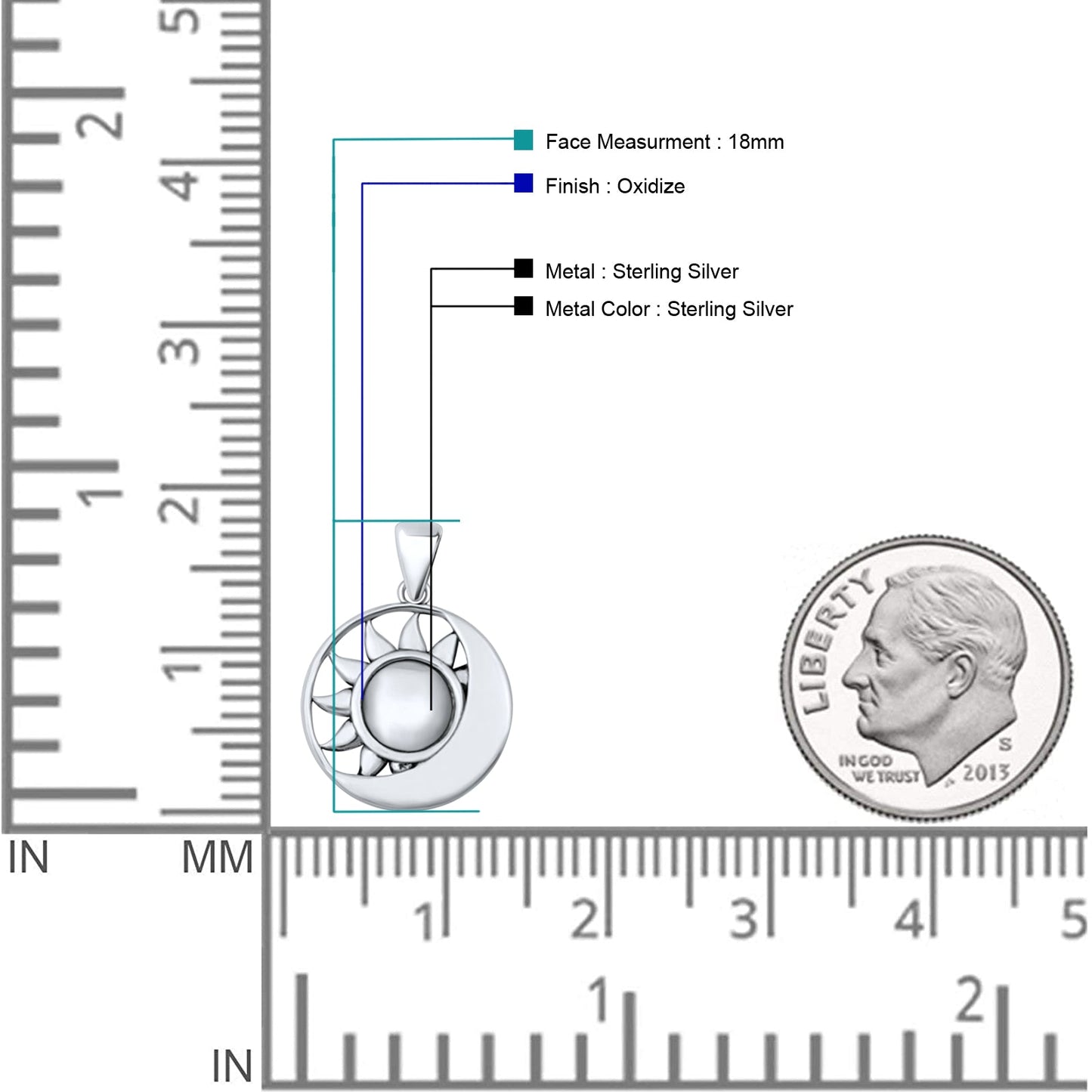 Sun And Moon Pendant