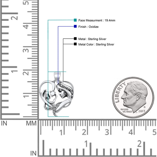  Mother & Child Pendant