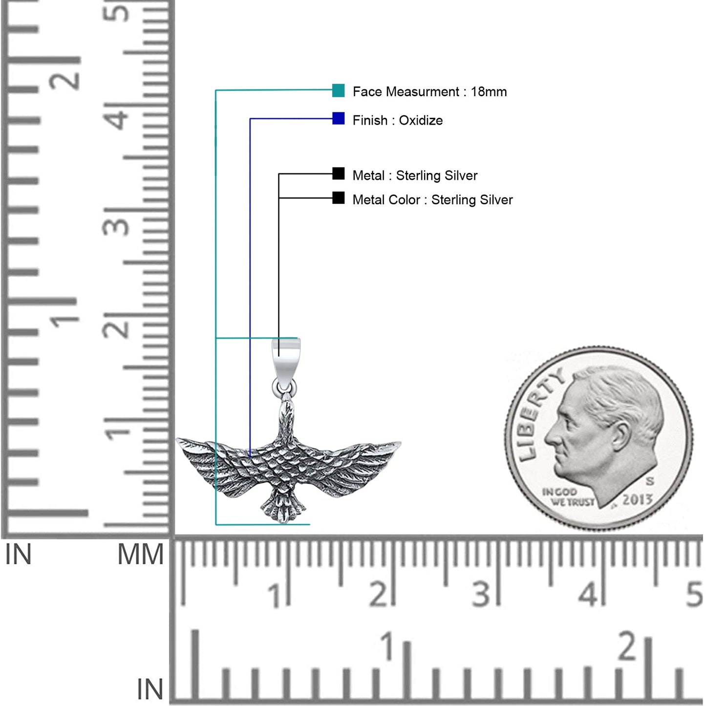  Eagle Pendant