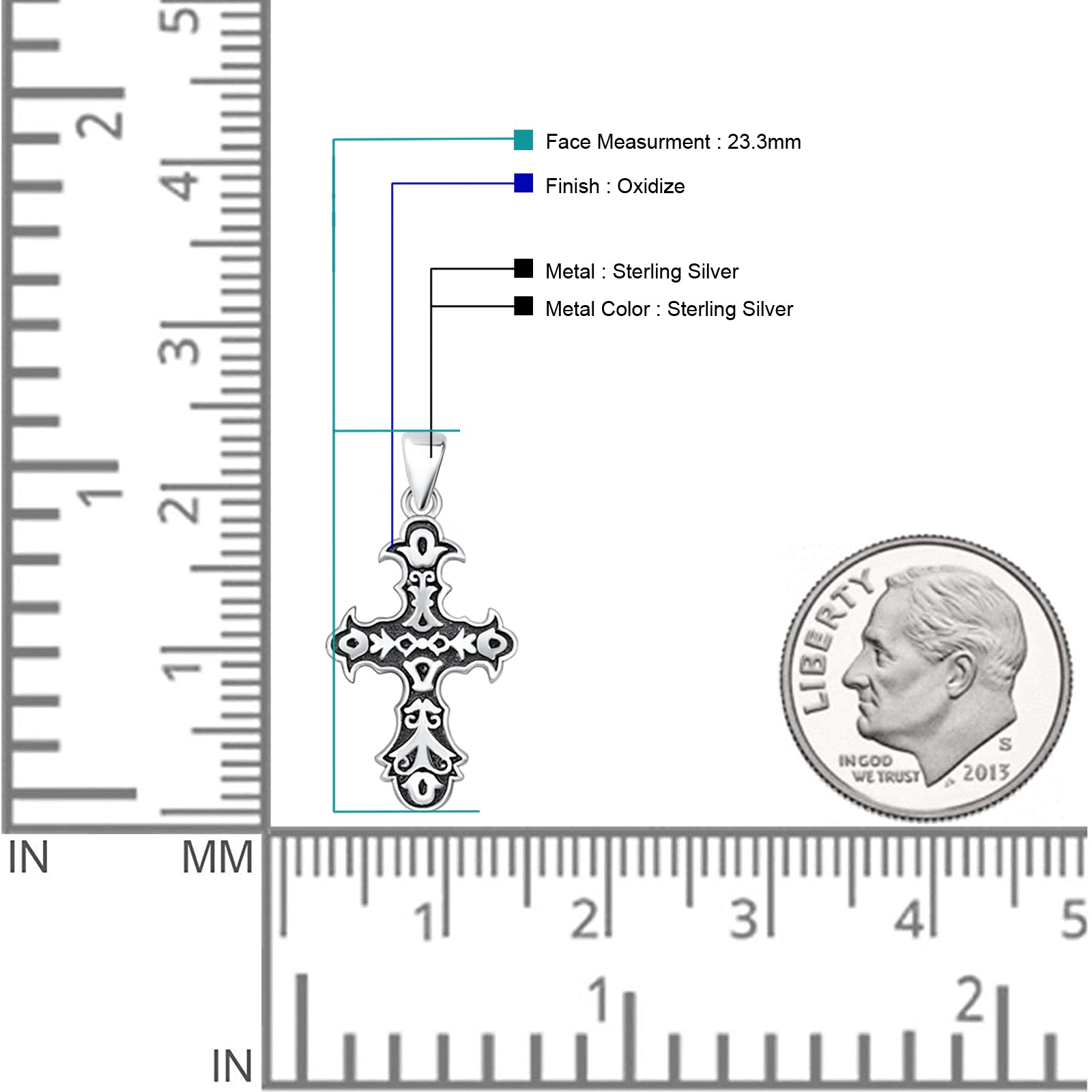  Cross Pendant
