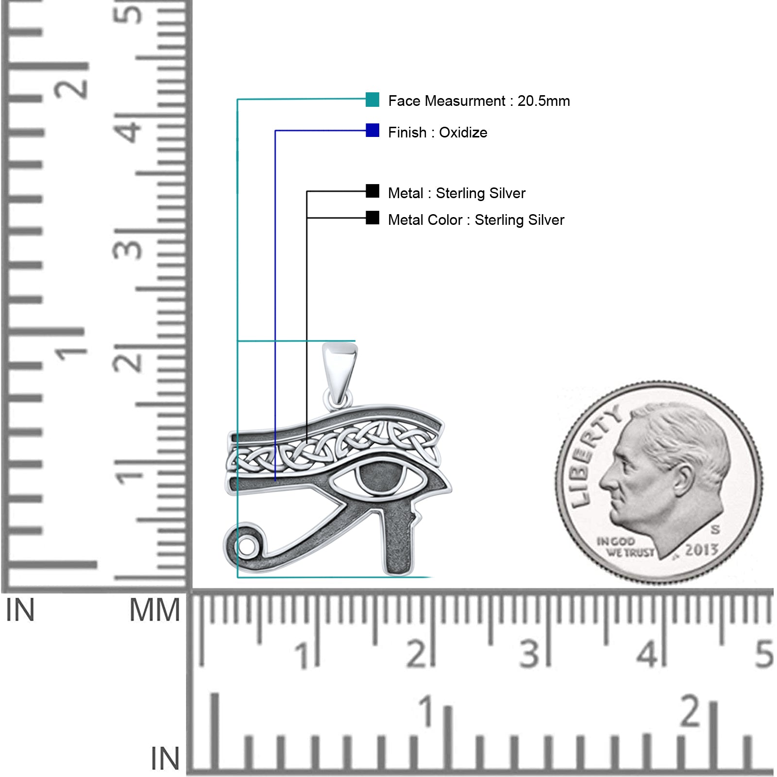 Eye Of Horus Pendant