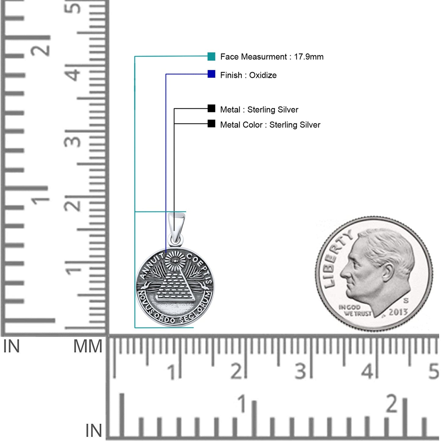 Novus Ordo Seclorum Pendant