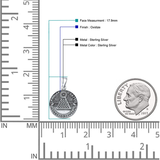 Novus Ordo Seclorum Pendant
