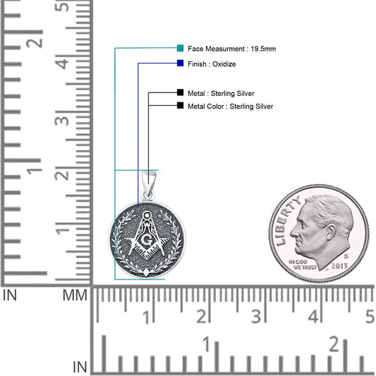 Masonic Freemason Pendant