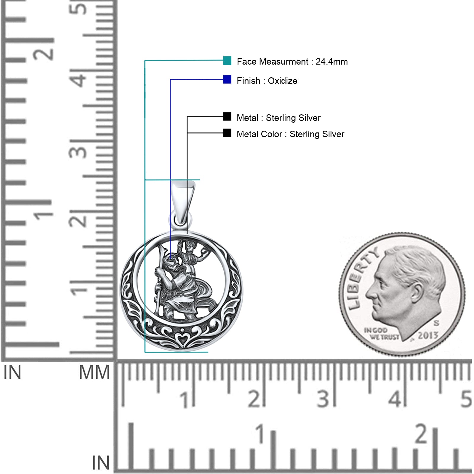 St. Christopher Pendant