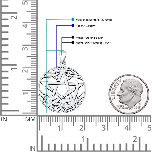  Celtic Pentagram Pendant