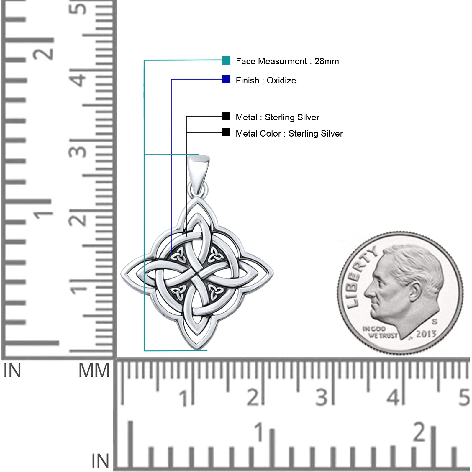  Triquetra Pendant