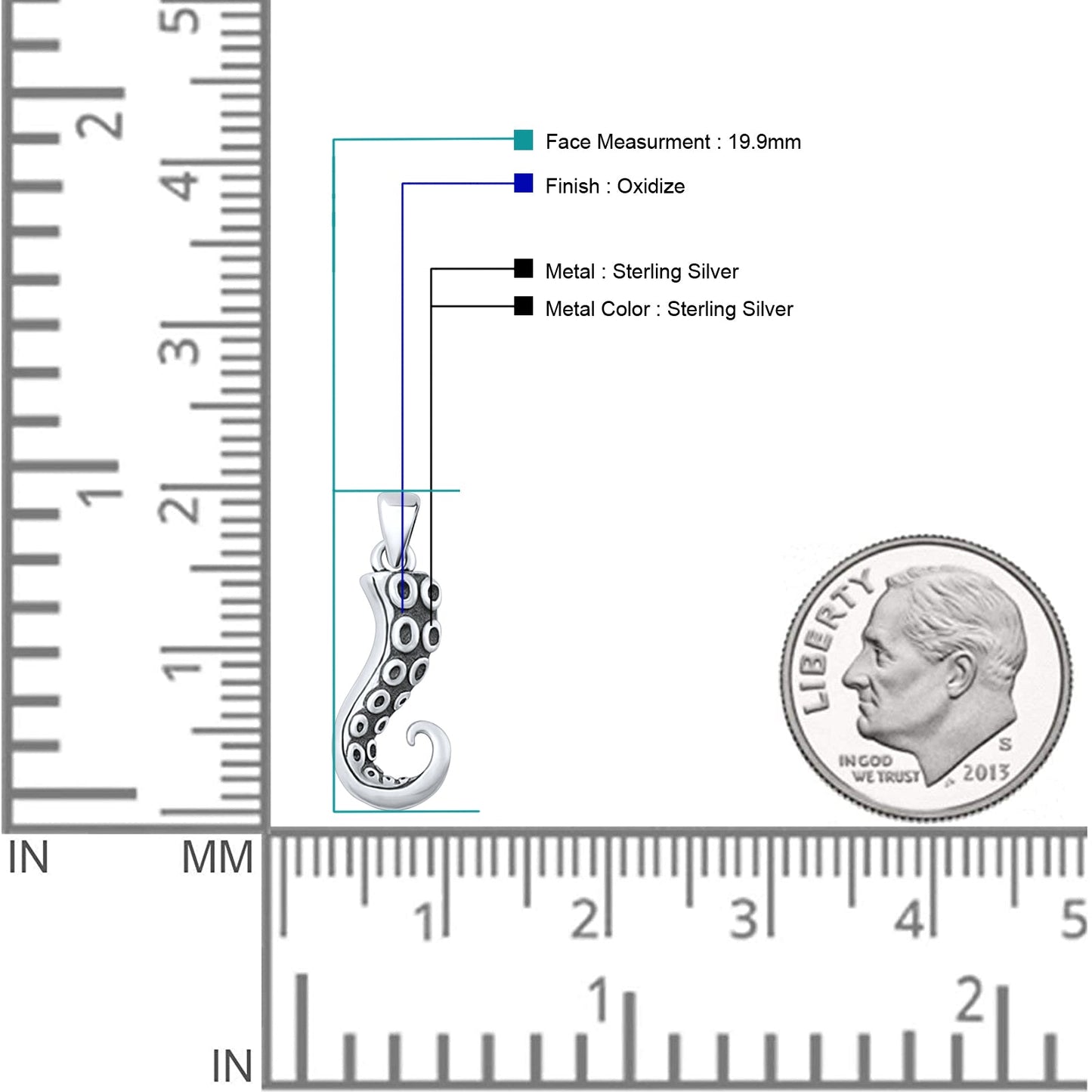  Tentacle Pendant