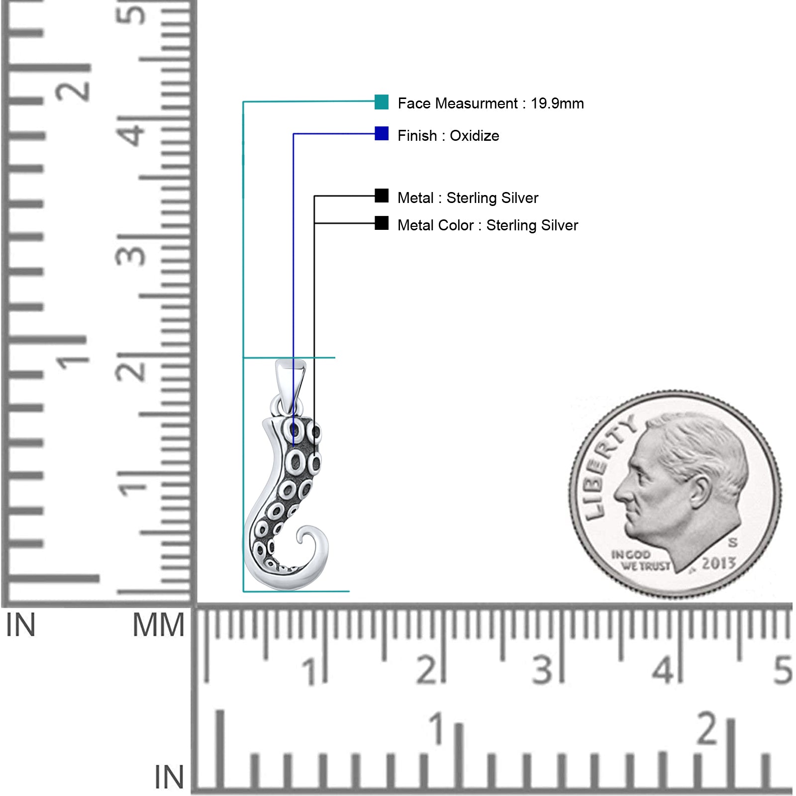  Tentacle Pendant