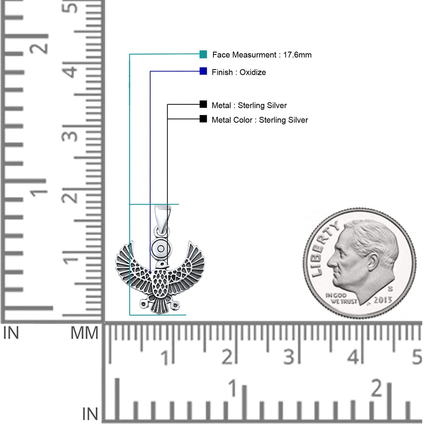  Eagle Pendant