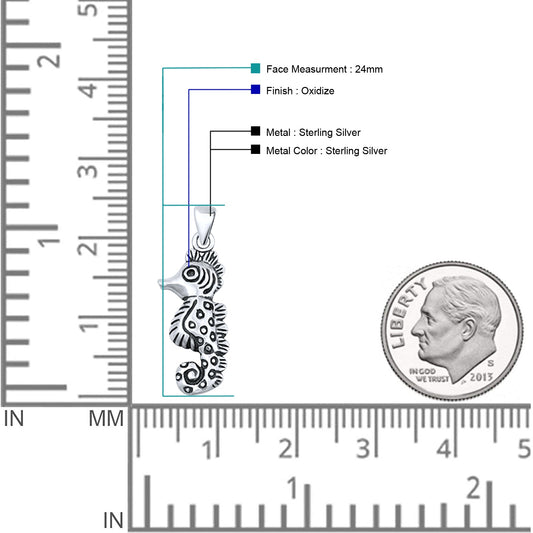  Seahorse Pendant