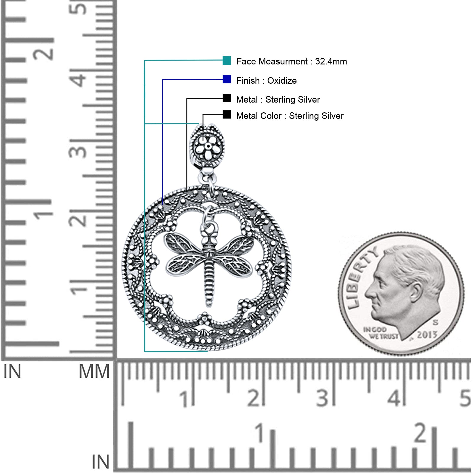  Dragonfly Pendant