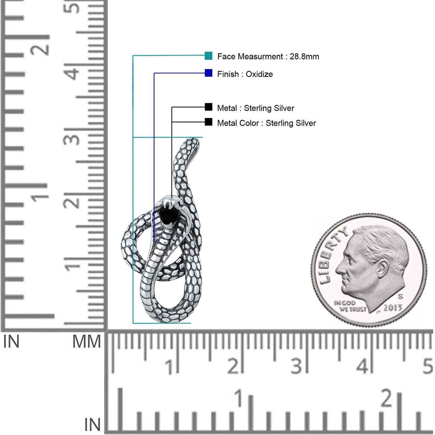 Cobra Snake Pendant
