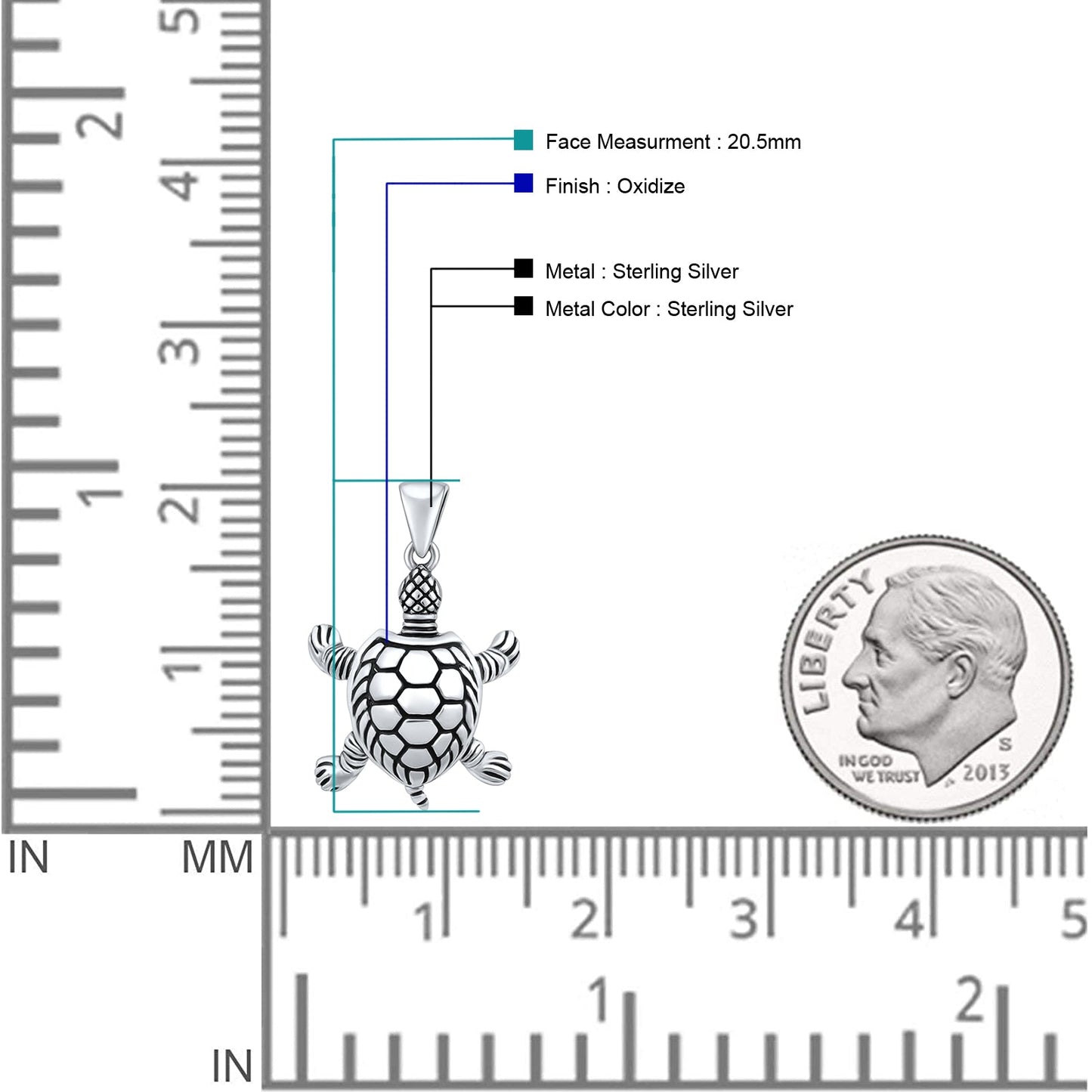 Sea Turtle Pendant