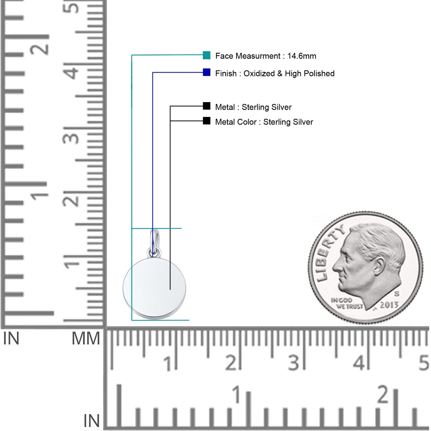 Round Disc Pendant