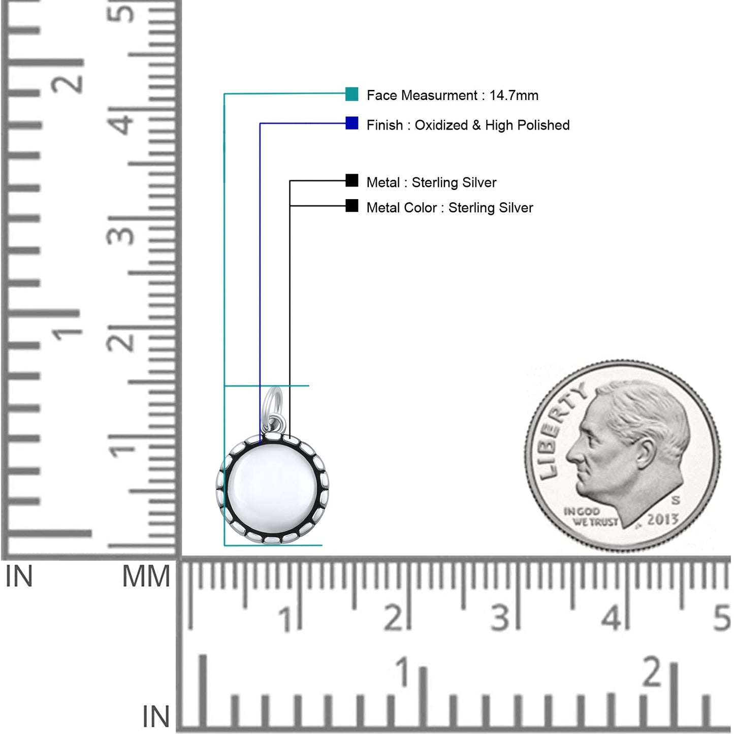 Round Disc Pendant