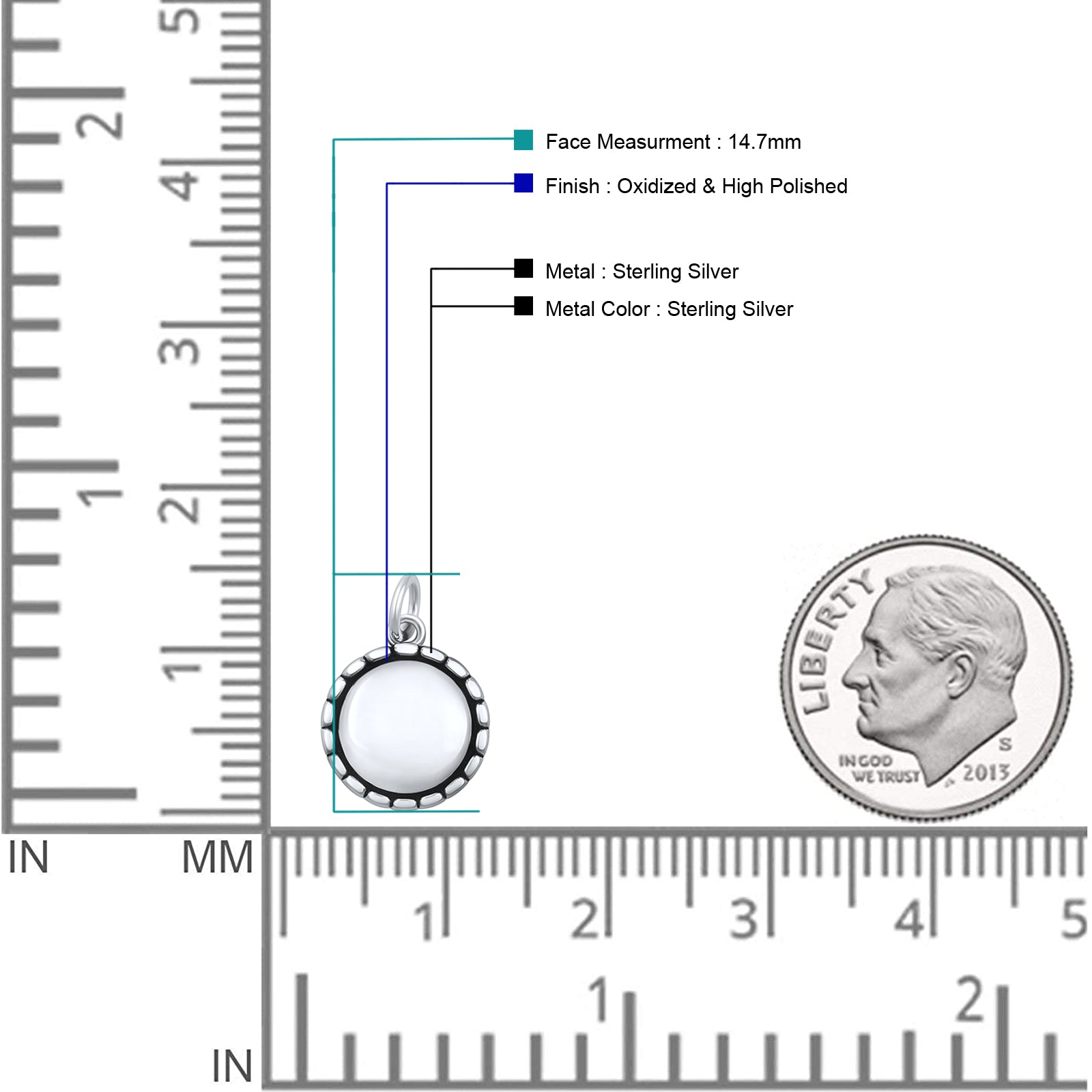 Round Disc Pendant