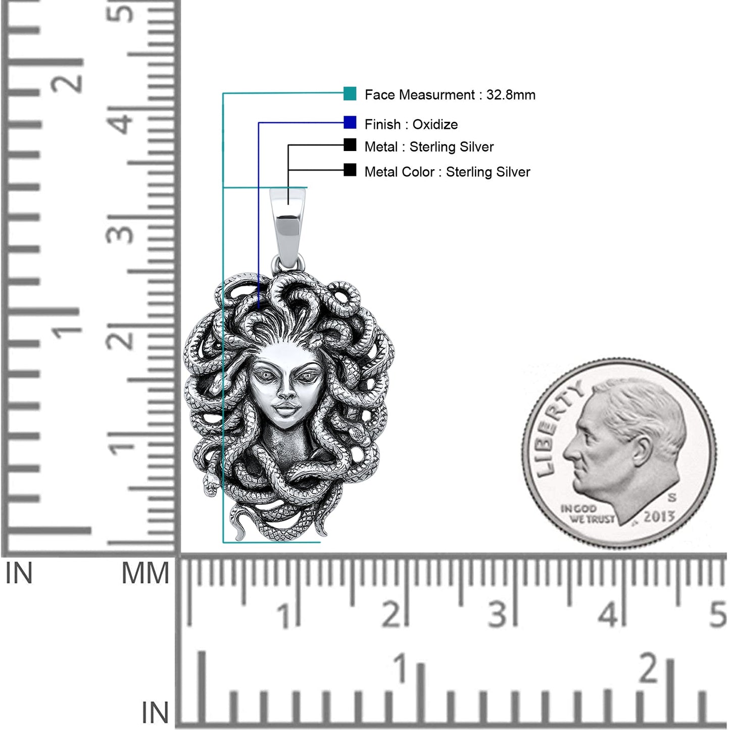 Medusa Pendant