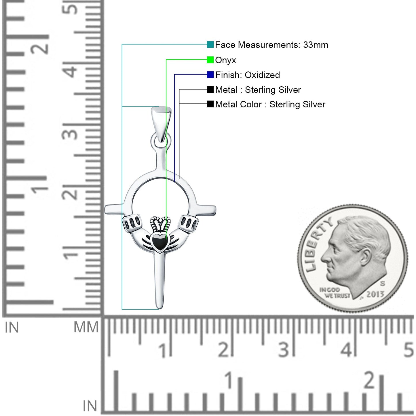 Claddagh Pendant