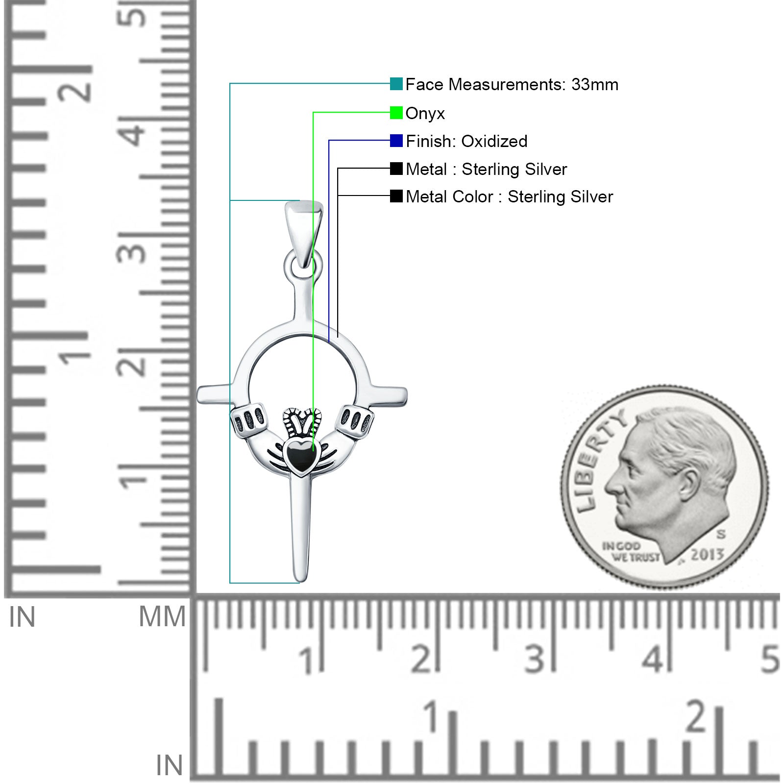 Claddagh Pendant