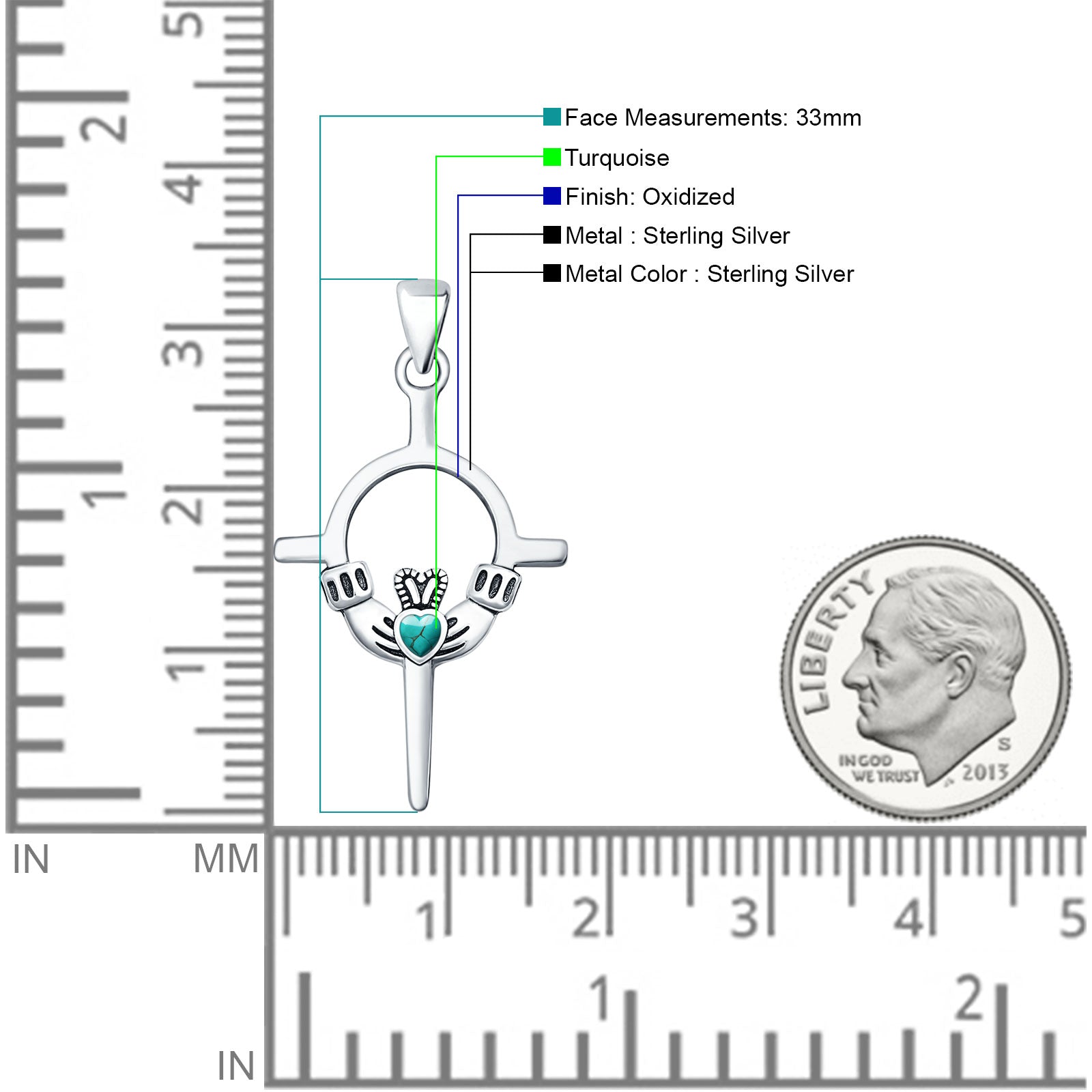 Claddagh Pendant