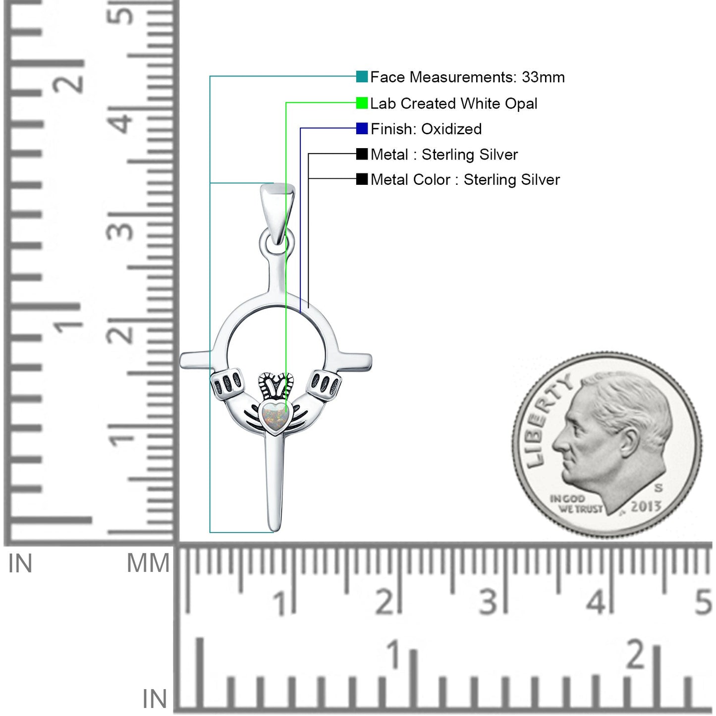 Claddagh Pendant