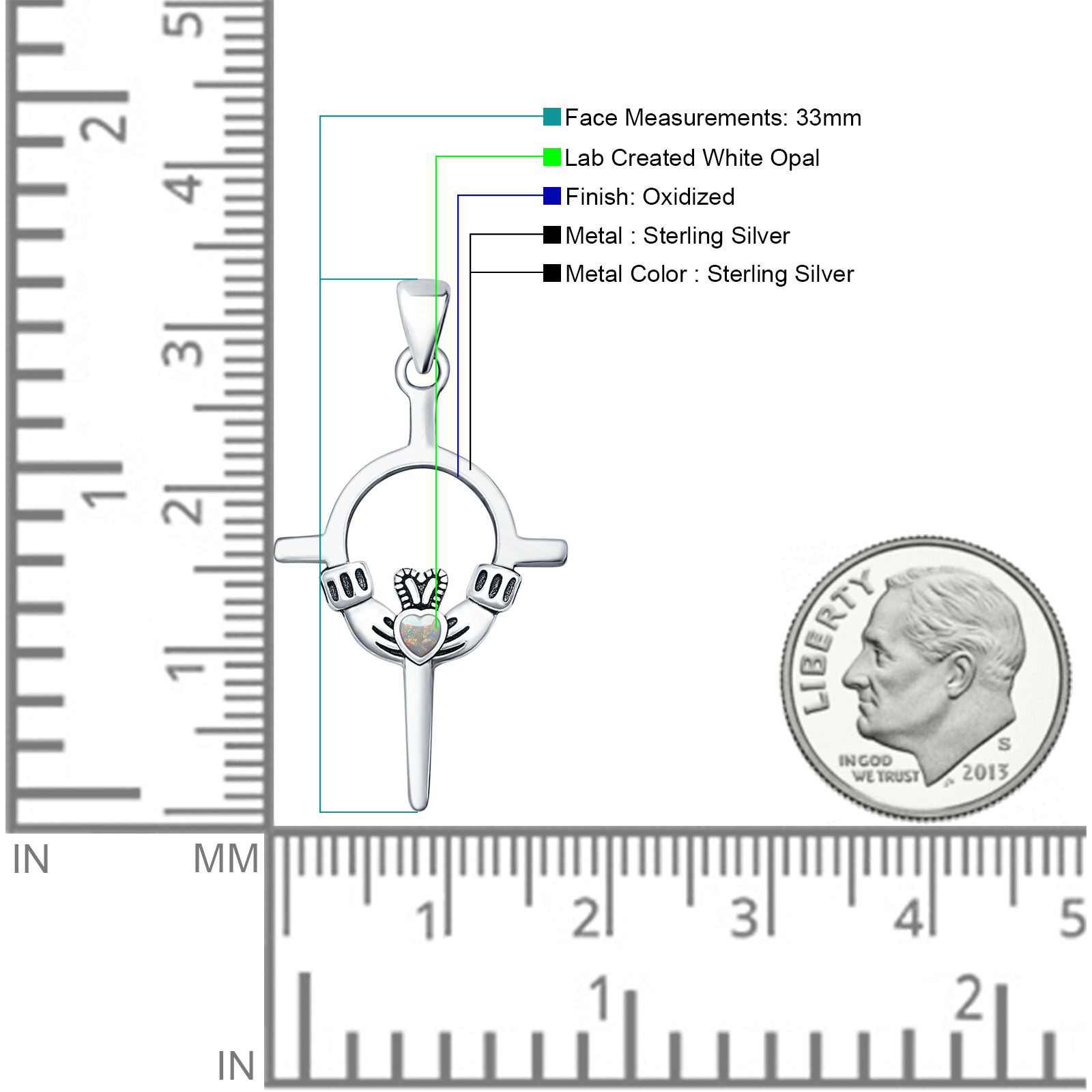 Claddagh Pendant
