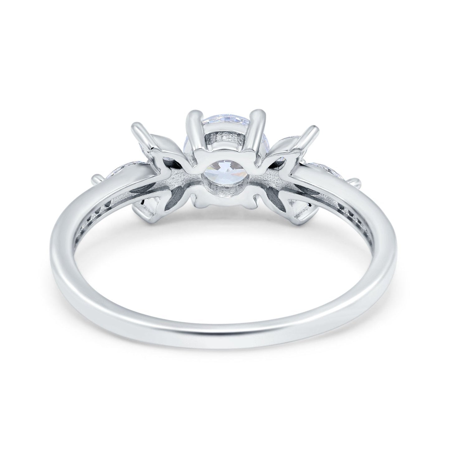 Marquise Cubic Zirconia Wedding Ring