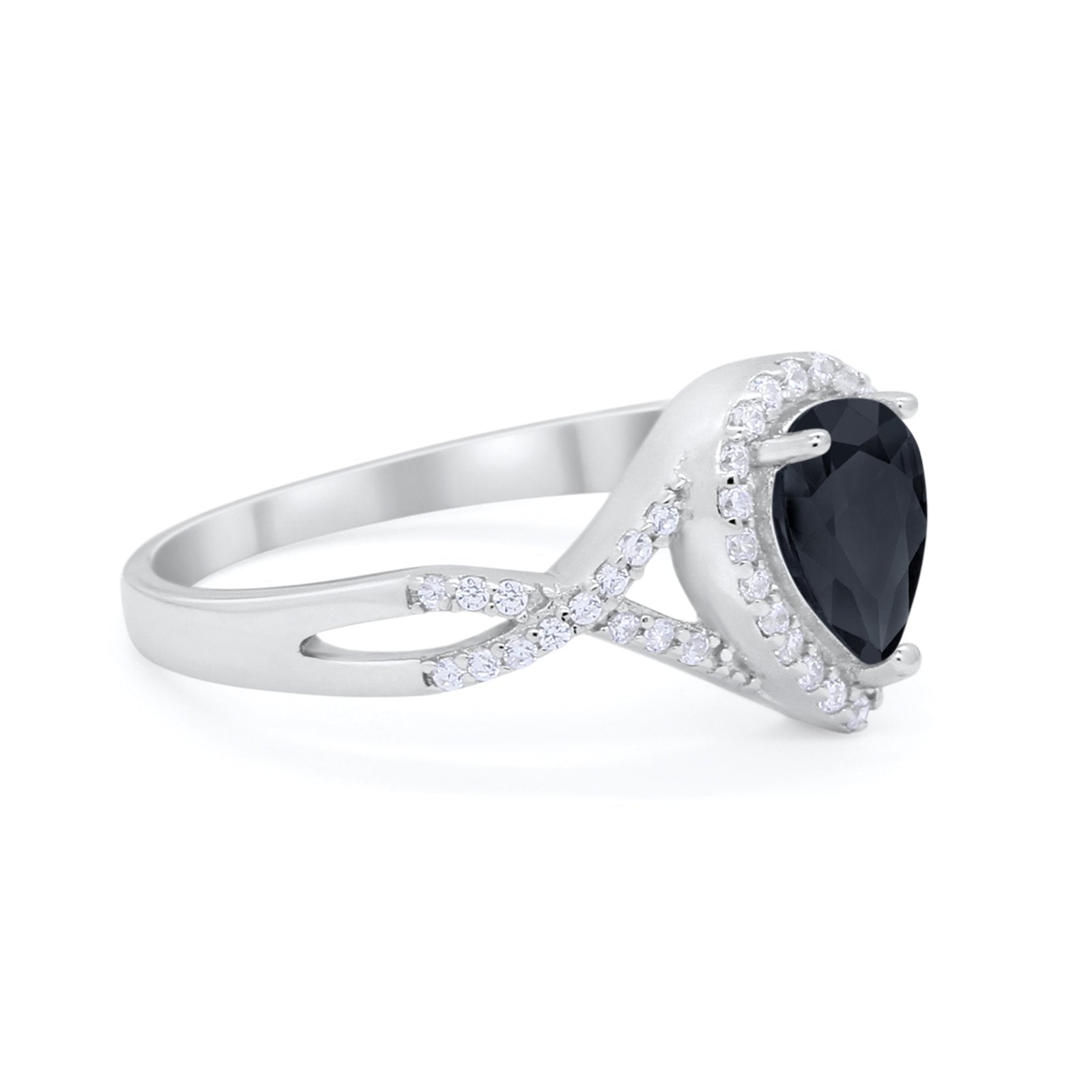 Teardrop Promise Ring