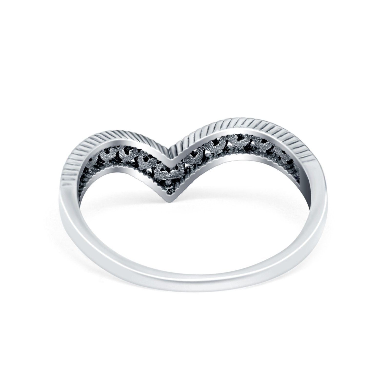 V Shape Ring