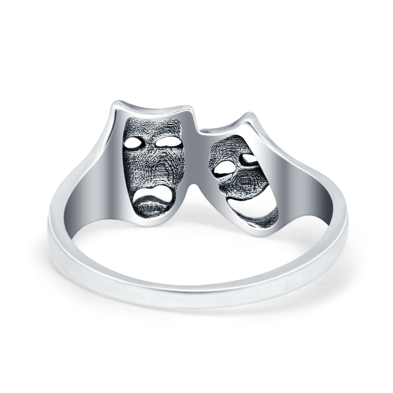 Smile Now Cry Later Masks Ring