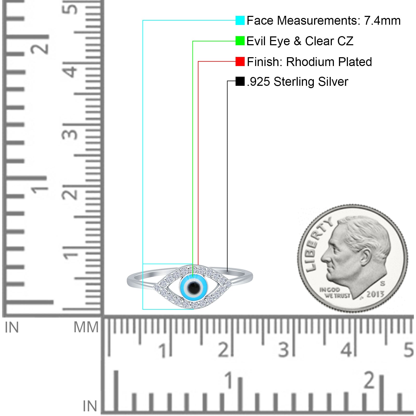 Evil Eye Ring