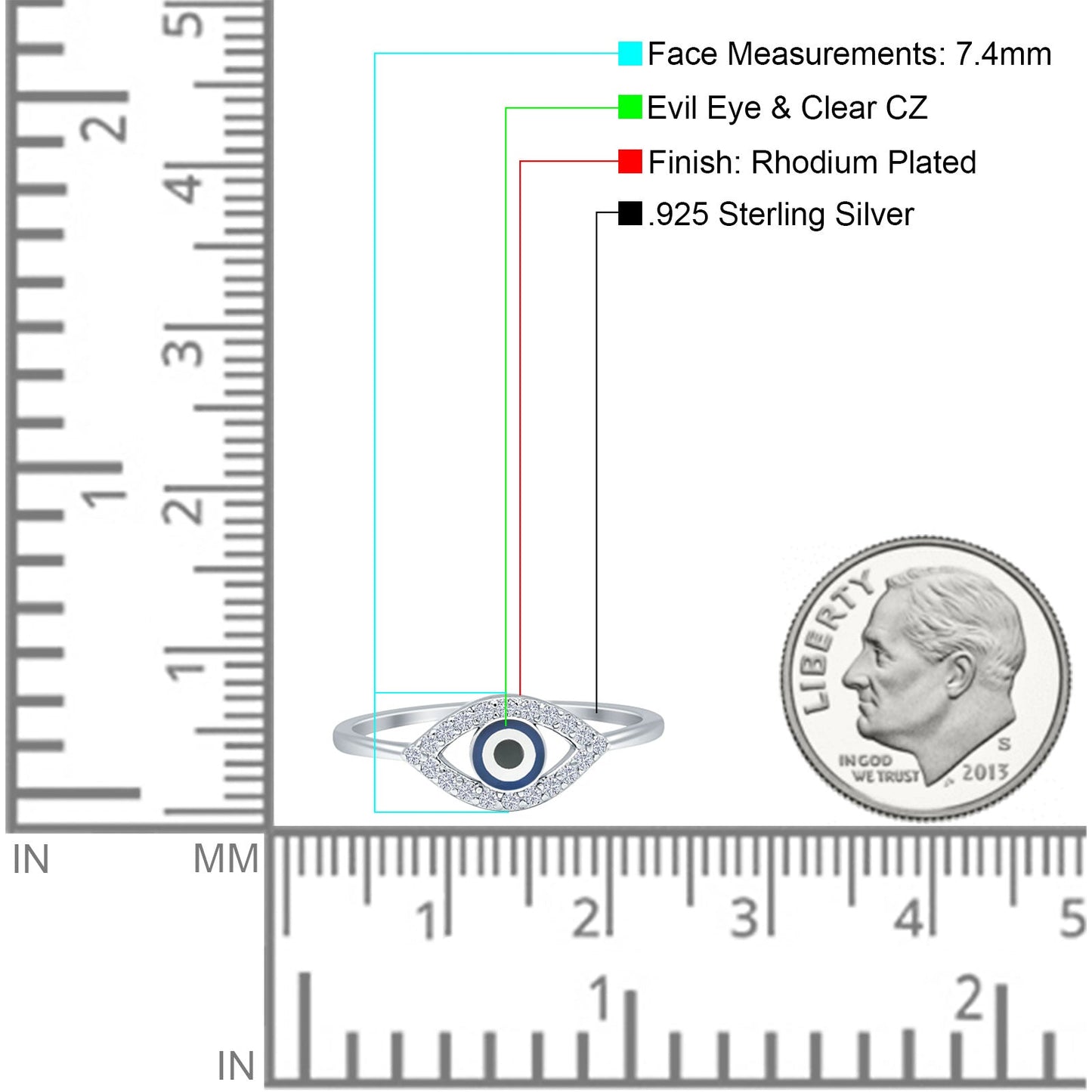 Evil Eye Ring
