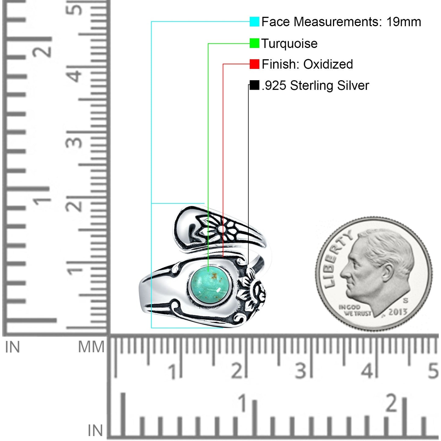 Silver Spoon Ring