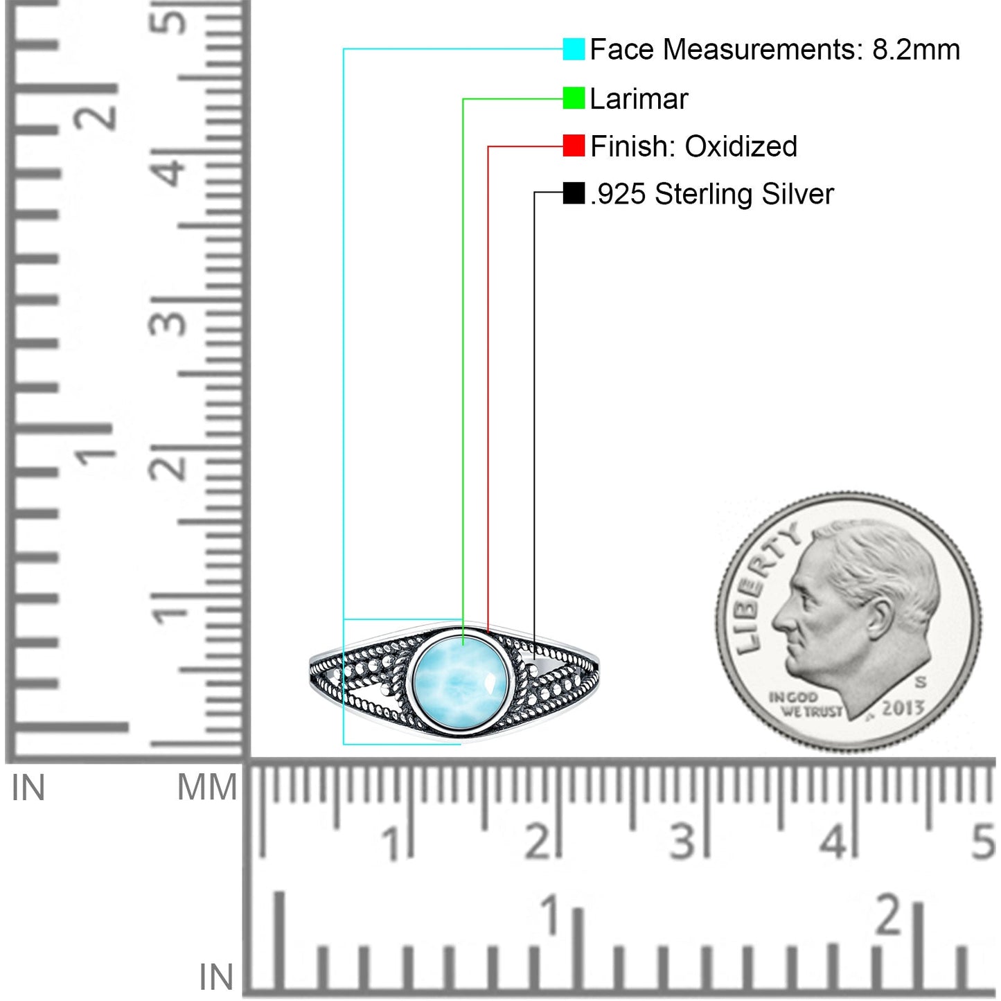 Round Stone Ring