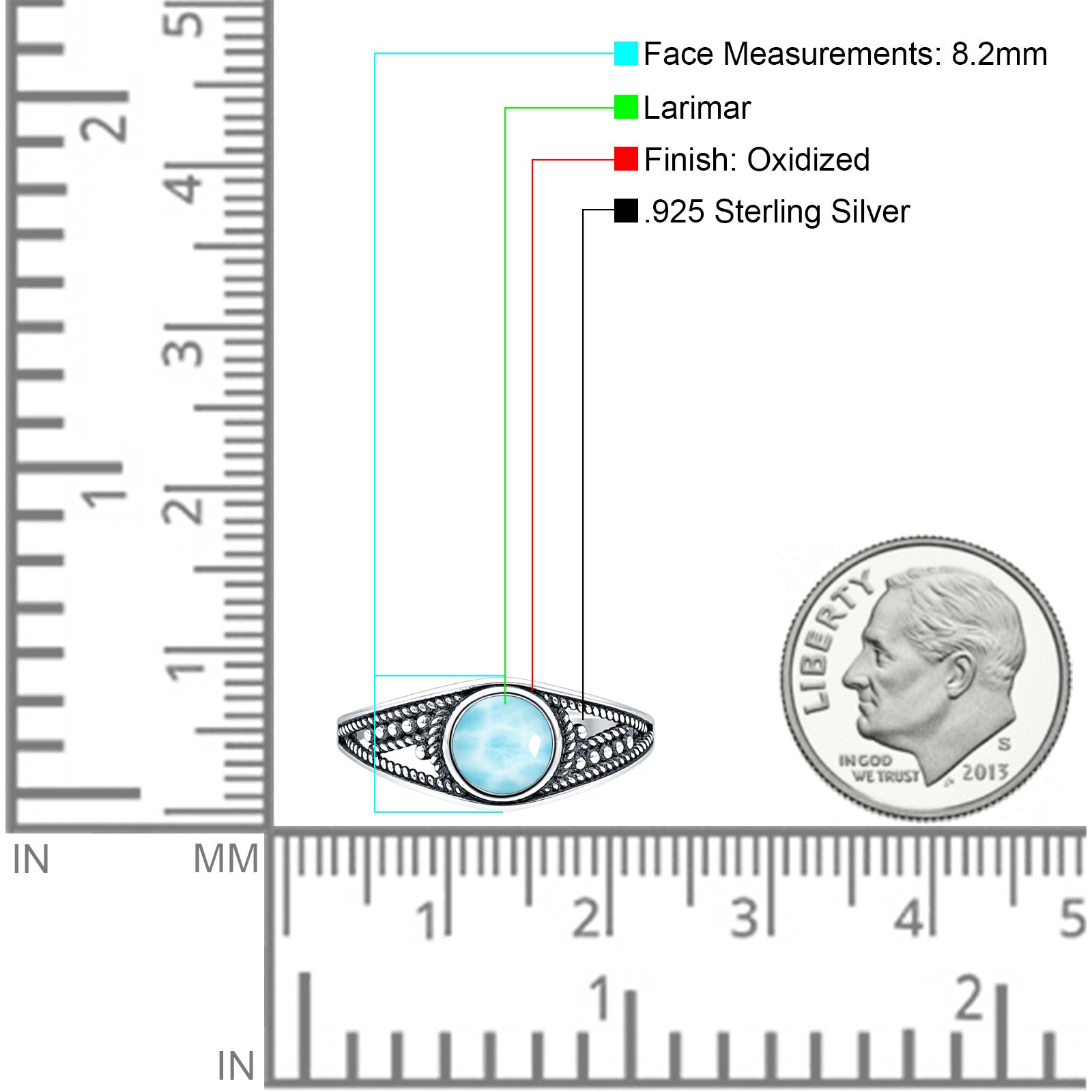 Round Stone Ring