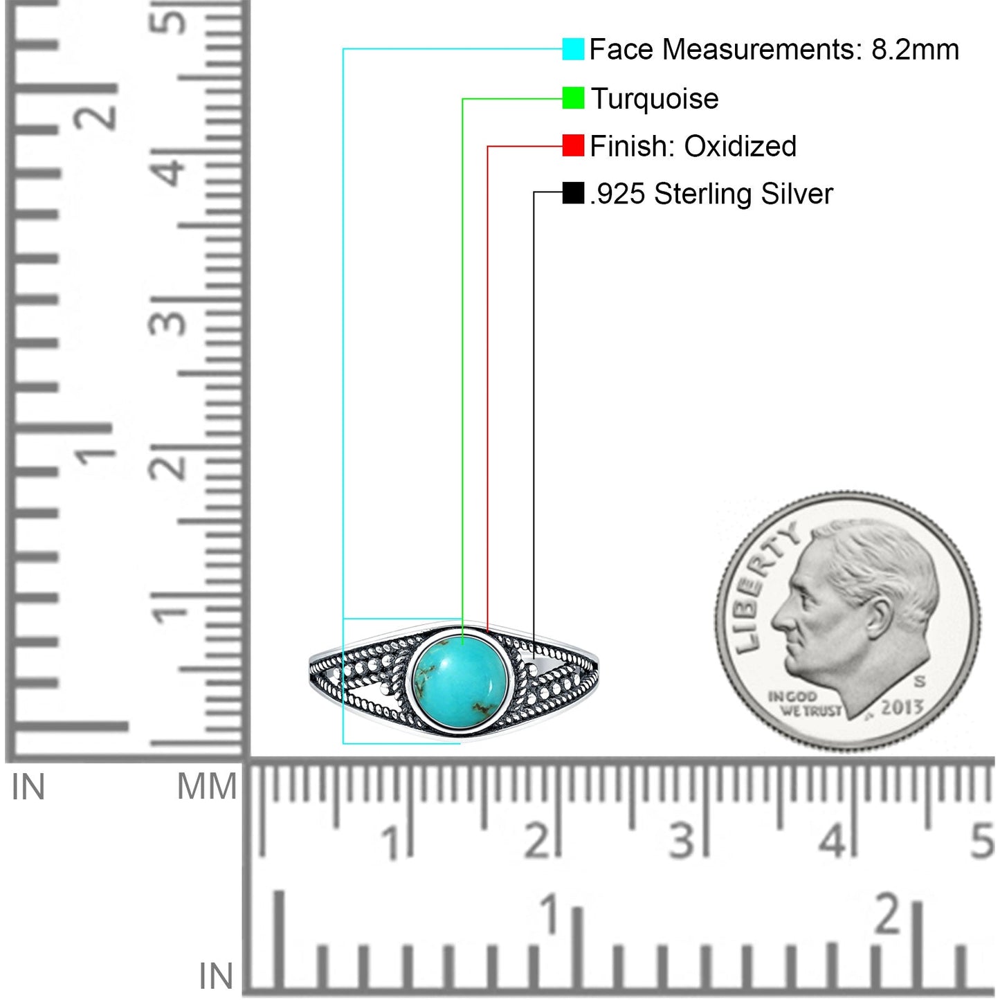 Round Stone Ring