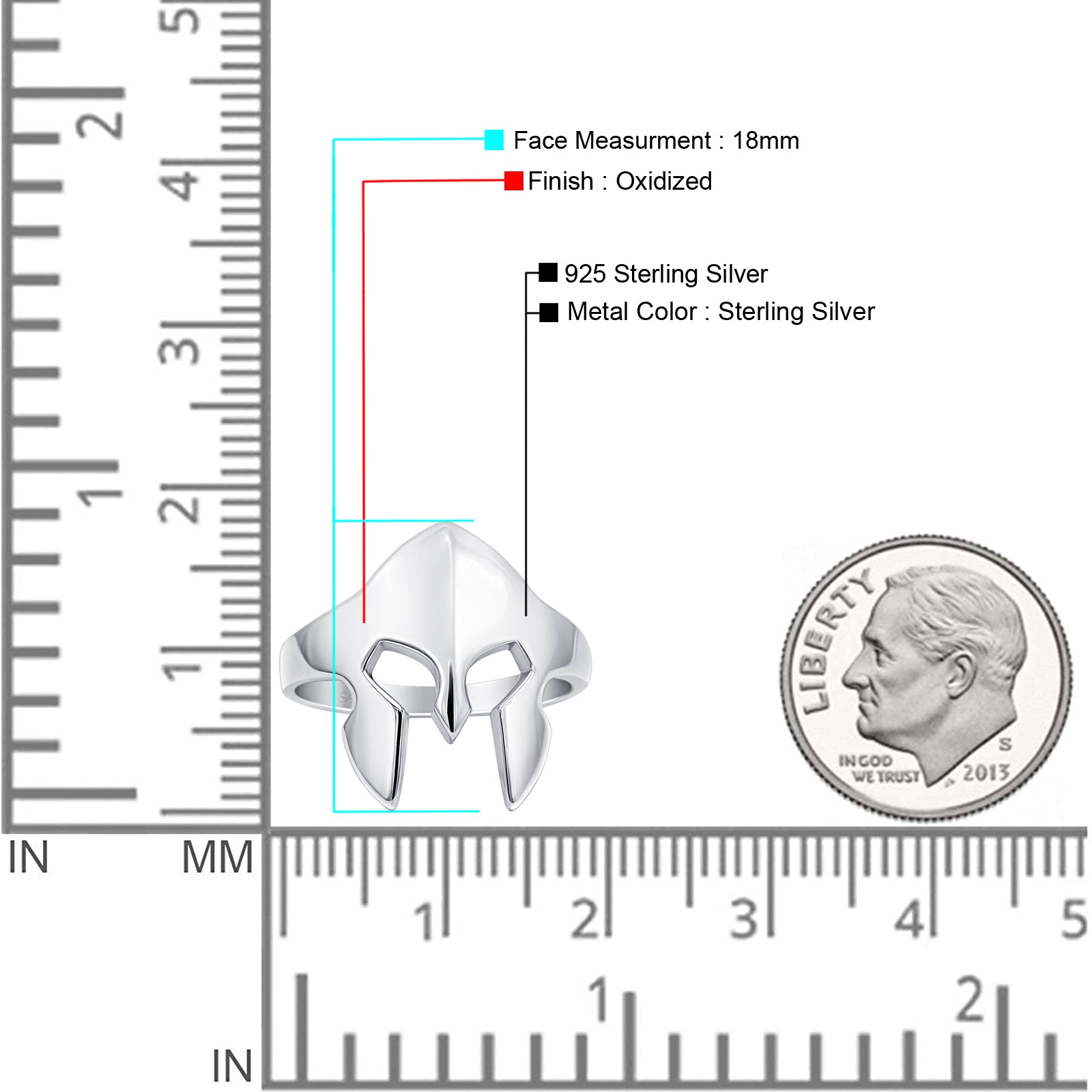 Spartan Hetmet Ring