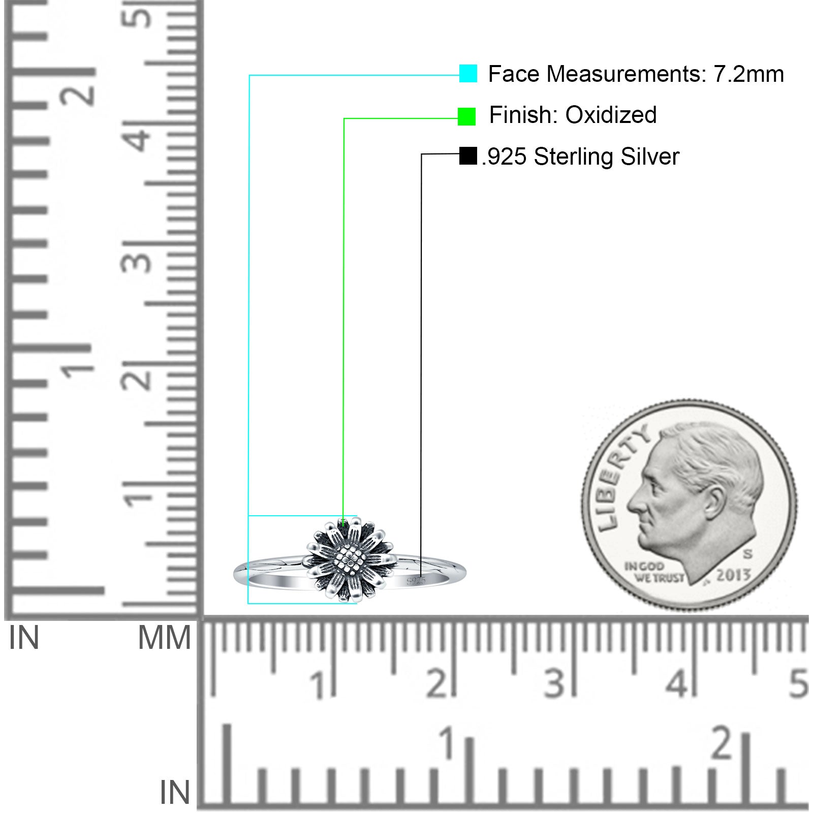 Sunflower Ring