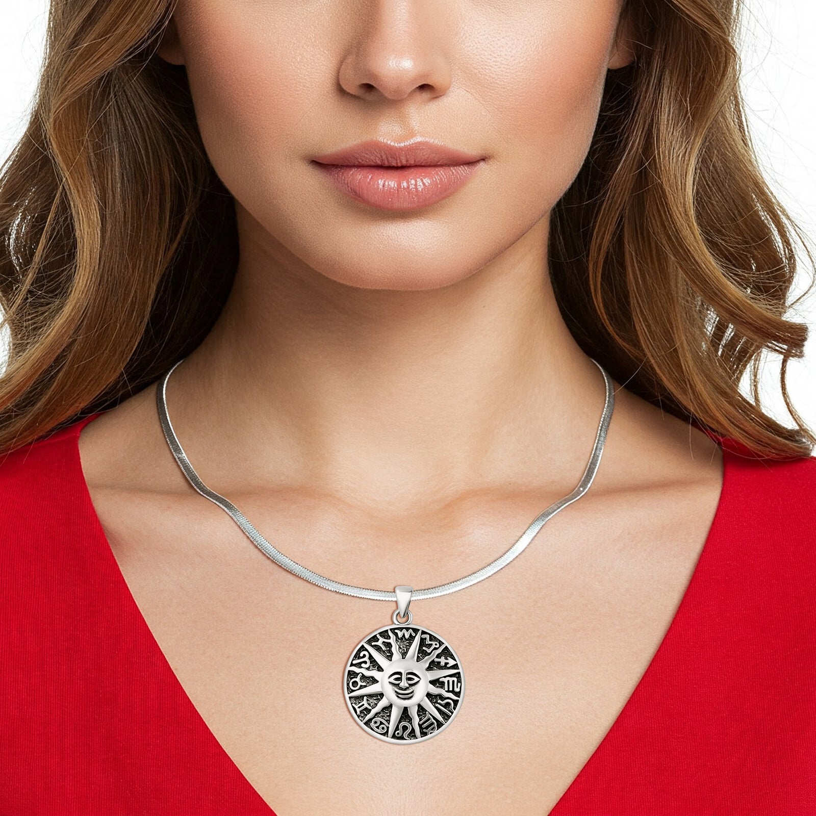  Sun & Runes Pendant