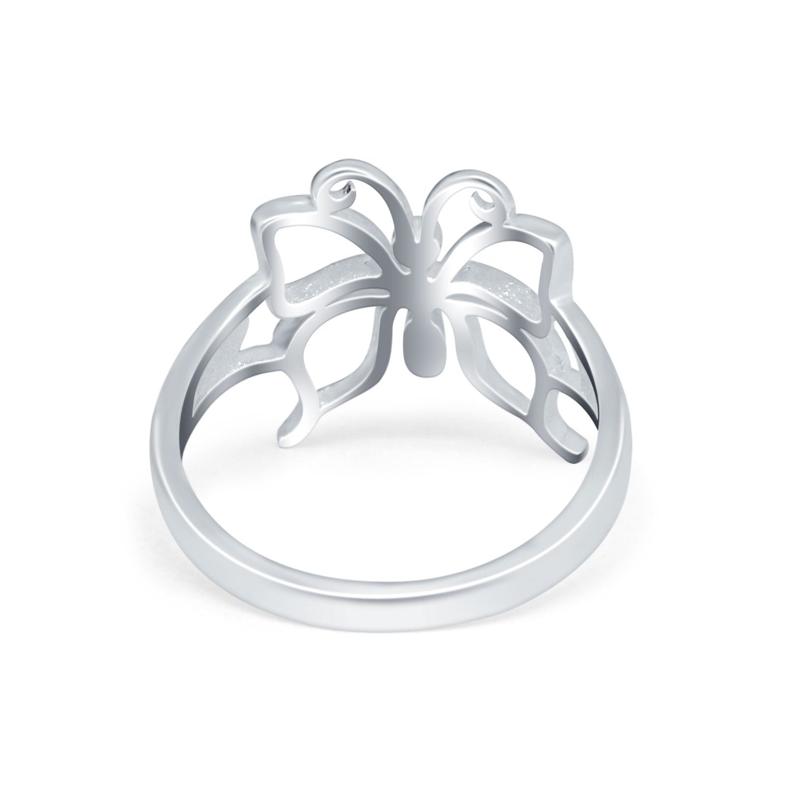 Butterfly Band Ring