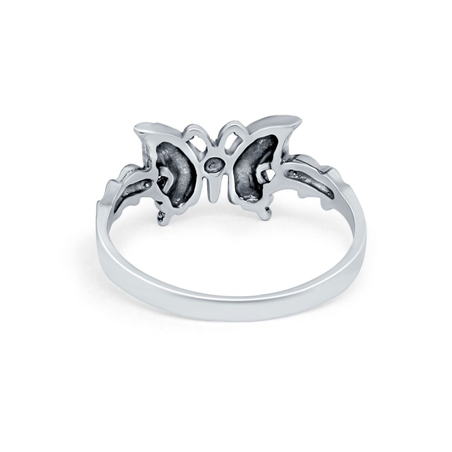 Twisted Shank Butterfly Ring